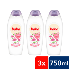 Baba Tündérkert tusfürdő frissítő bodza és rózsavíz illattal 3x750 ml tusfürdők