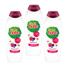 Baba tusfürdő bogyósgyümölcs illattal (3x750 ml) tusfürdők