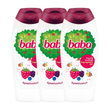 Baba Tusfürdő Gyümölcsöskert 3x400ml kozmetikai ajándékcsomag