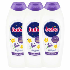 Baba Tusfürdő Levendula és Vanília 3x750ml + Ajándék Gumikacsa kozmetikai ajándékcsomag