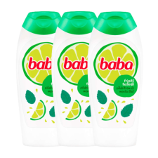 Baba Tusfürdő Zöldcitrom 3x400ml tusfürdők