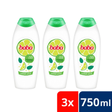 Baba tusfürdő zöldcitrommal és mentával 3x750 ml tusfürdők