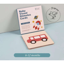  Baba vizuális stimulációs/kontrasztos kártyák kedvezményes szettben - 2 választható csomag készségfejlesztő