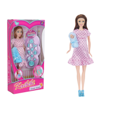 Babák várandós készlet 29 cm baba