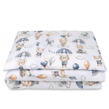Babastar BS Ágynemű HUZAT 2 részes 100x135cm - Kék Lufi Állatok babaágynemű, babapléd
