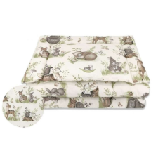 Babastar BS Ágynemű HUZAT 2 részes 90x120cm - Erdei Barátok natur/zöld babaágynemű, babapléd