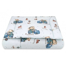 Babastar BS Ágynemű HUZAT 2 részes 90x120cm - Kék Dinó autó babaágynemű, babapléd