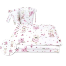 Babastar BS Ágyneműgarnitúra 3 részes - Balerina Maci rózsaszín babaágynemű, babapléd