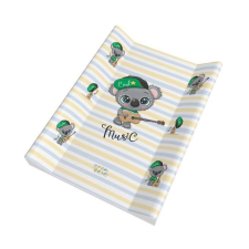 Babastar merev pelenkázólap 50x70cm - Koala gitárral - Szürke pelenkázó matrac