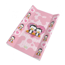 Babastar merev pelenkázólap 50x80cm - Pingvinek - Rózsaszín pelenkázó matrac
