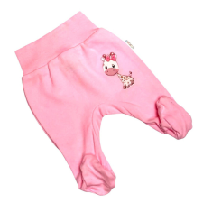  Babastar pamut pocaknadrág (80)  Rózsaszín Zsiráf Lány gyerek nadrág