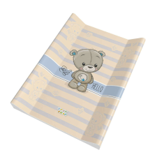 Babastar puha 2 ékes pelenkázó lap 50*70 cm - kék maci + pillangó pelenkázó matrac