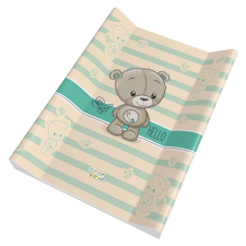  Babastar puha 2 ékes pelenkázó lap 50*70 cm - Türkiz maci + pillangó pelenkázó matrac