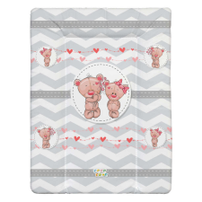 Babastar puha pelenkázó lap 50*70 cm - Macipár szürke pelenkázó matrac
