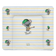 Babastar puha pelenkázó lap 75*72 cm - Szürke koala gitárral pelenkázó matrac