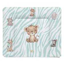 Babastar puha pelenkázó lap 85*75 cm - kék szafari pelenkázó matrac