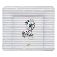 Babastar puha pelenkázó lap 85*75 cm - Szürke zebra pelenkázó matrac