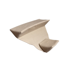 Babastar Waffle Anyagú Elfordulásgátló baba párna (bölcsőpárna) - Ecrü babaágynemű, babapléd