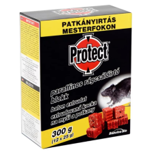 Bábolna Bio Kft. Protect paraffinos rágcsálóirtó blokk 300g (12x25g) tisztító- és takarítószer, higiénia