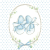 Baby Babaváró Baby Slippers Blue szalvéta 20 db-os 33x33 cm
