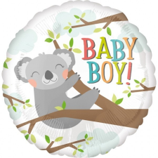 Baby Boy Fólia lufi 43 cm party kellék