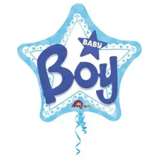  Baby Boy Fólia lufi 81 cm party kellék