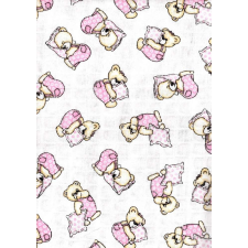 Baby Bruin Kifogó 90 x 140 cm - Maci #rózsaszín babatörülköző, kifogó