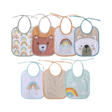 Baby Care 7Darab-os előke, mintás - Unisex előke