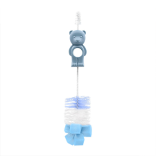  Baby Care cumi és cumisüvegmosó kefe - Bear Moonlight Blue cumimosó kefe