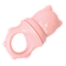 Baby Care etetőháló fogóval - pink etetőcumi