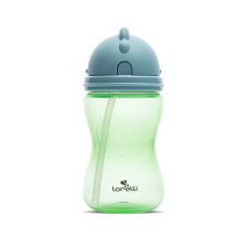 Baby Care Lorelli szívószálas sport itató - Blue/Green itatópohár