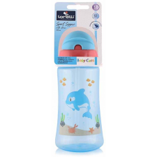 Baby Care Ocean szívószálas sportitató 330 ml - blue itatópohár