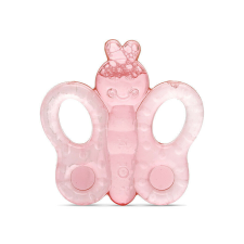 Baby Care Pillangós hűthető rágóka - Shell Pink csörgő