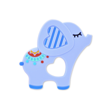 Baby Care szilikon rágóka - Еlephant Lucky Blue rágóka