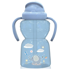  Baby Care szívószálas sportitató 325ml - Moonlight Blue babaétkészlet