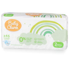 BABY CHARM Super Dry Flex méret 2 Mini, 3-6 kg (46 db) pelenka