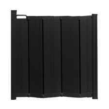 Baby Dan Guard Me Black összecsukható ajtórács 55-89 cm, fekete bababiztonság