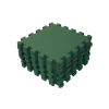  Baby Dan Puzzle habszivacs játszószőnyeg Dark Green 90x90 cm