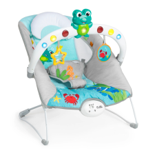 Baby Einstein Kick to It Neptune Zenélő rezgő pihenőszék fényekkel 9kg-ig pihenőszék, bébifotel