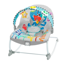 BABY EINSTEIN Lehátko hudobné vibračné Kick to It Opus do 18kg pihenőszék, bébifotel