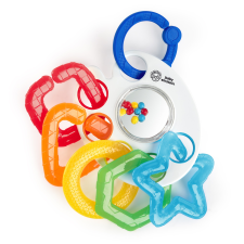 Baby Einstein Rattle & Soothe rágóka és csörgő 0h+ készségfejlesztő