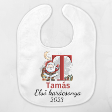 Baby előke - első karácsony plüssfigura