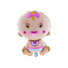 Baby Girl fólia lufi - 81 cm party kellék