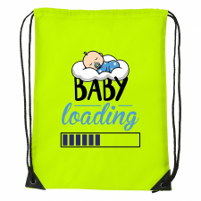 Baby loading fiú - Sport táska sárga tornazsák