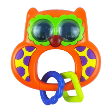 BABY MIX csörgõ bagoly narancssárga csörgő