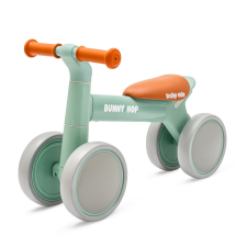 BABY MIX Gyerek futóbicikli Baby Mix Bunny Hop zöld lábbal hajtható járgány