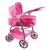 BABY MIX Játékbabakocsi - Baby Mix Jasmínka világos rózsaszín