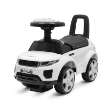 BABY MIX Prime SUV bébitaxi fehér bőrből lábbal hajtható járgány