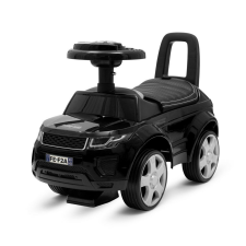 Baby Mix Prime SUV bébitaxi fekete bőrből lábbal hajtható járgány