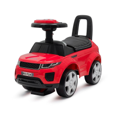 Baby Mix Prime SUV bébitaxi piros bőrből lábbal hajtható járgány